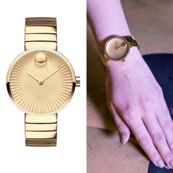 Movado Women's Edge Swiss Quartz Bracelet Watch - Picture 3 of 7